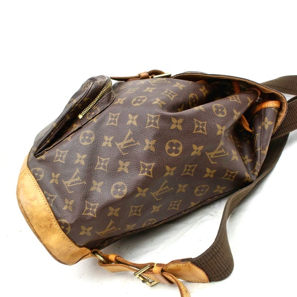 Auth Louis Vuitton Montsouris GM BackPack L42BP440 - Picture 4 of 8